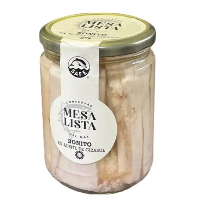 Тунець Mesa Lista Bonita в соняшниковій олії 400 г.