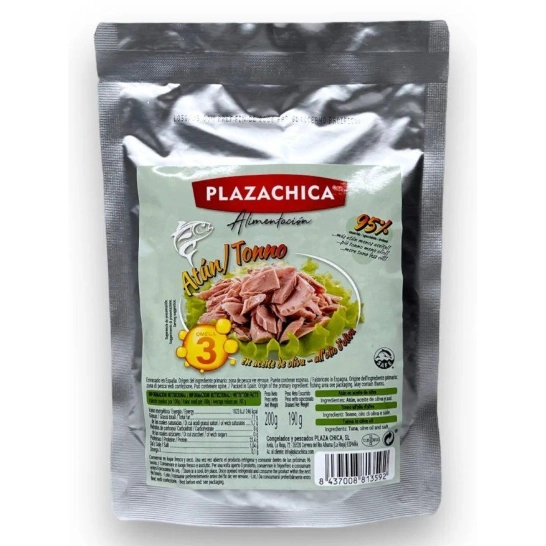 Тунець в оливковій олії Plazachica 200г.