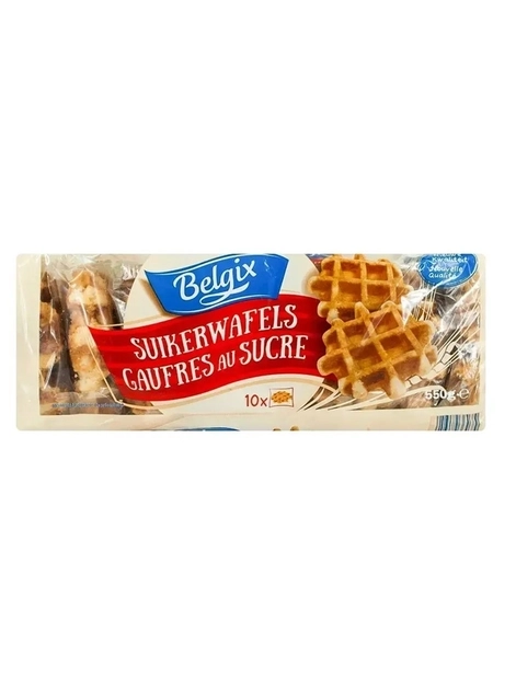 Бельгійські вафлі Belgix gauffres au sucre 550г