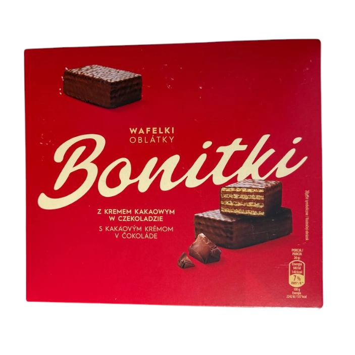 Вафлі з шоколадом Oblatky Bonitki 600г.
