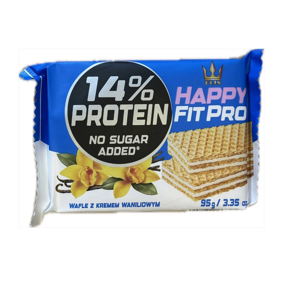 Вафлі з ванілю Protein Happy Fit Pro 95г.
