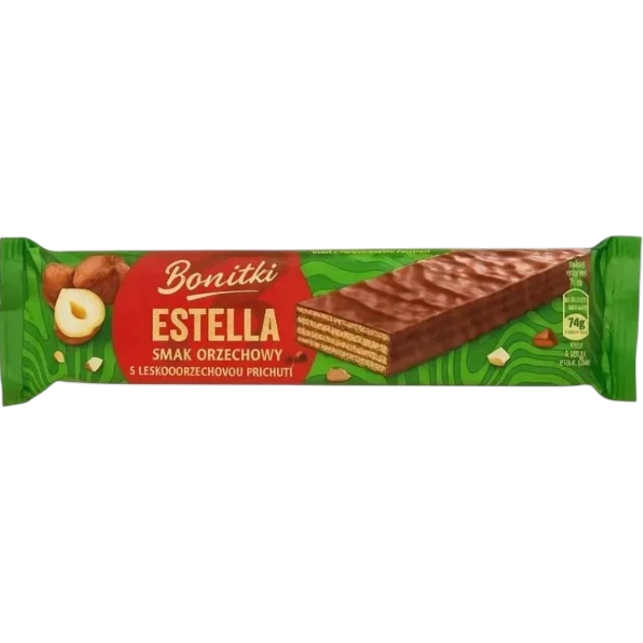 Вафлі зі смаком горіхів Estella 50 г.