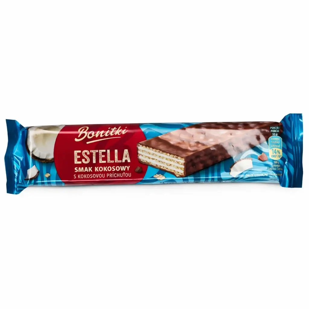 Вафлі зі смаком кокосу Estella 50 г.