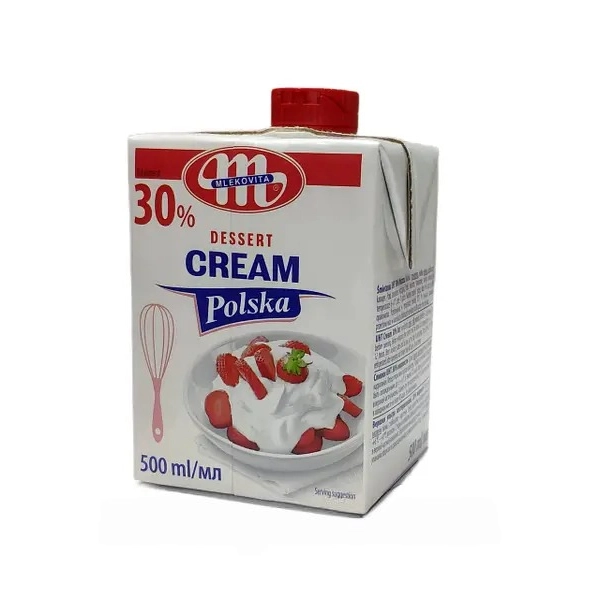Вершки 30% Mlekovita 0.5л.