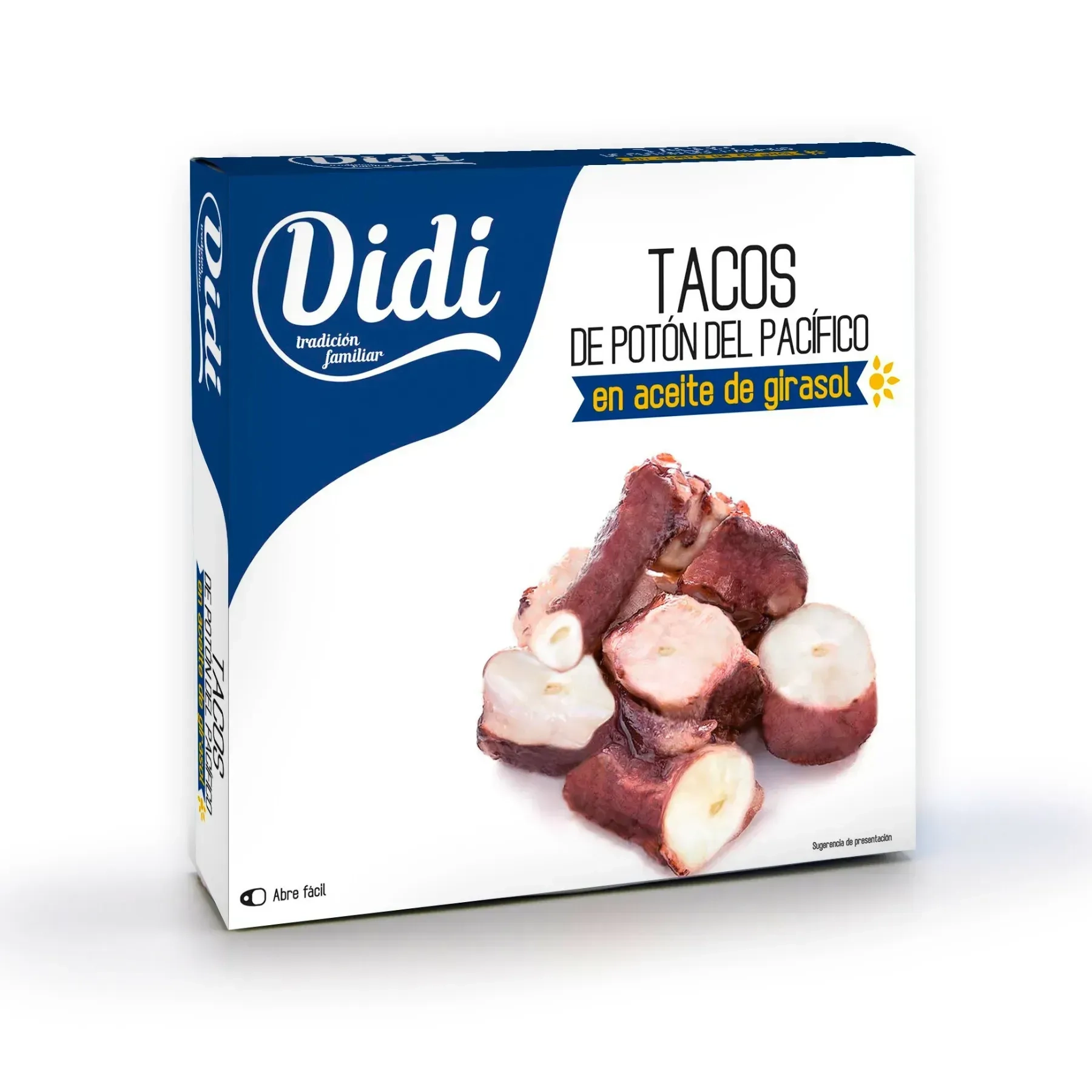 Восьминіг Didi Tacos в соняшниковій олії 266 г.