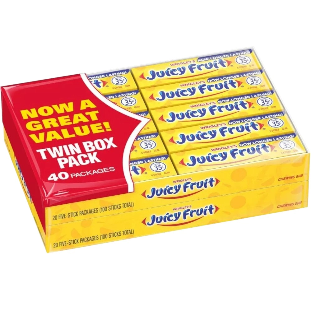 Жуйки Wrigley's Juicy Fruit Chewing Gum 2,7г.